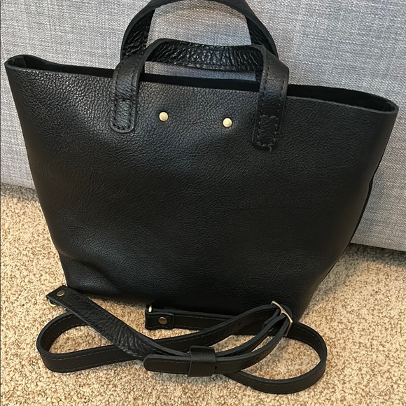 Portland Leather Goods Mini Crossbody Tote - Picture 2 of 3